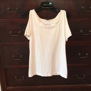 Joseph a cold shoulder tee med